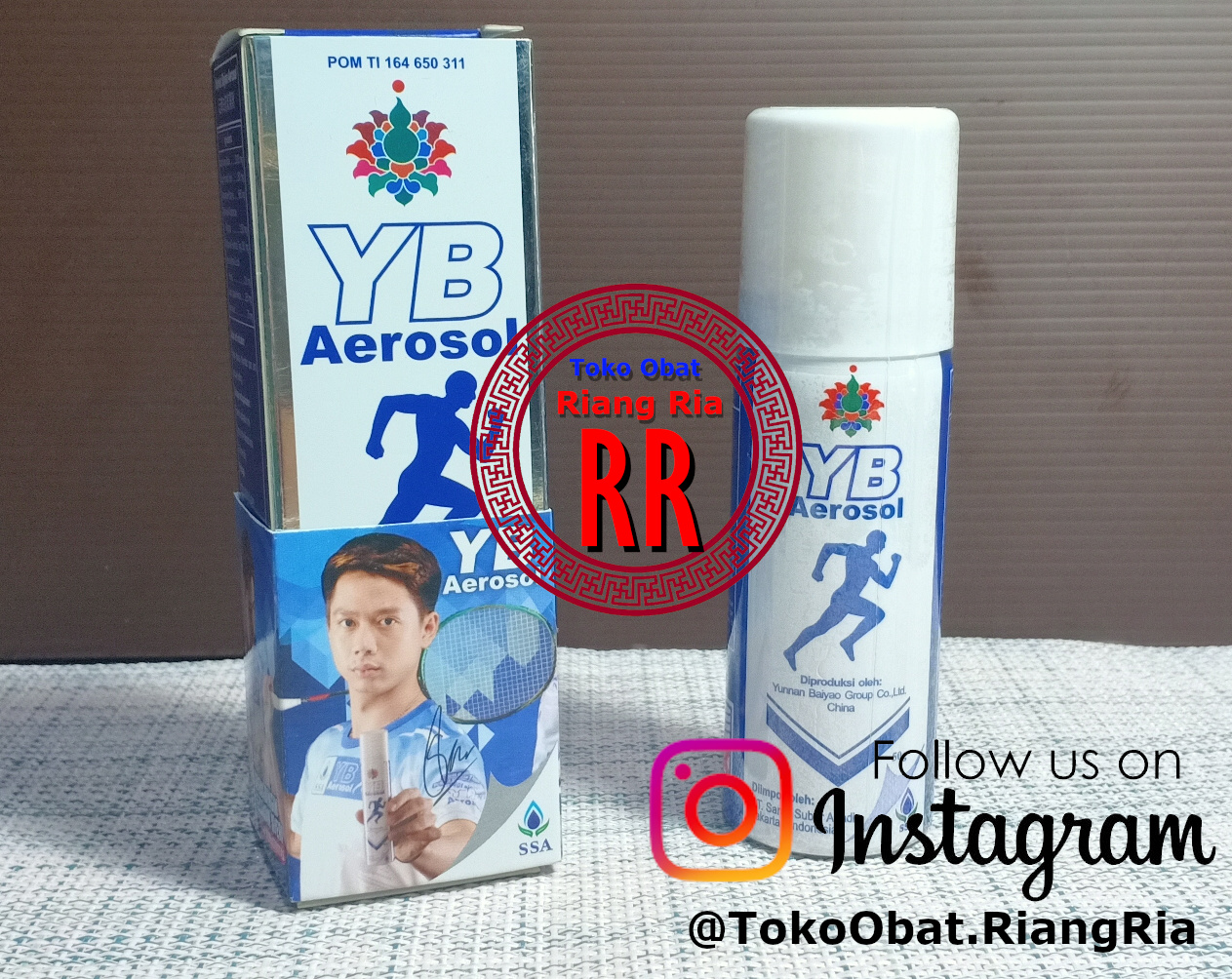 Yunan Biayo Aerosol 50g