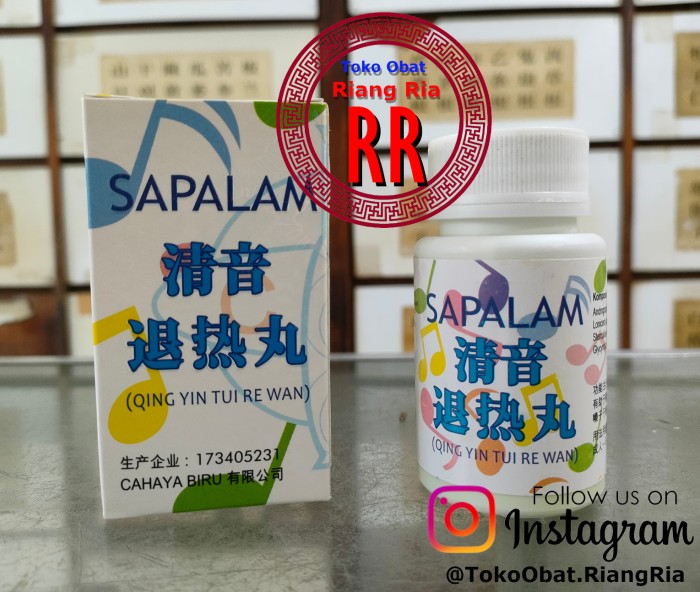 Sapalam / Qingyin tui re wan / Obat Sakit Tenggorokan