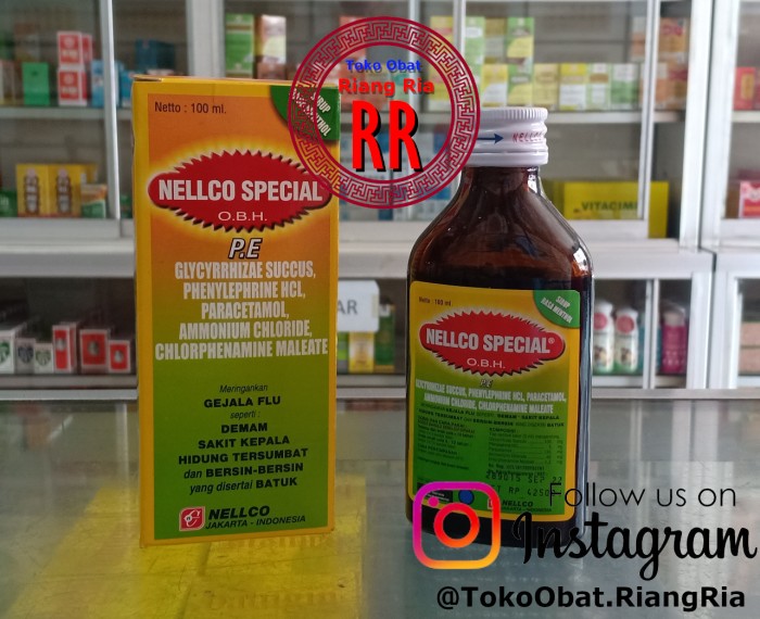 Nellco Spesial OBH 100ml - obat batuk pilek