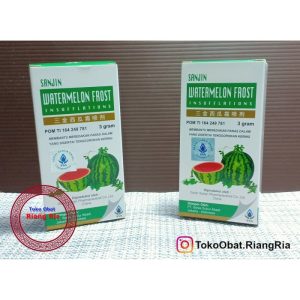 SANJIN WATERMELON FROST INSUFFLATIONS (sakit tenggorokan) Semprot