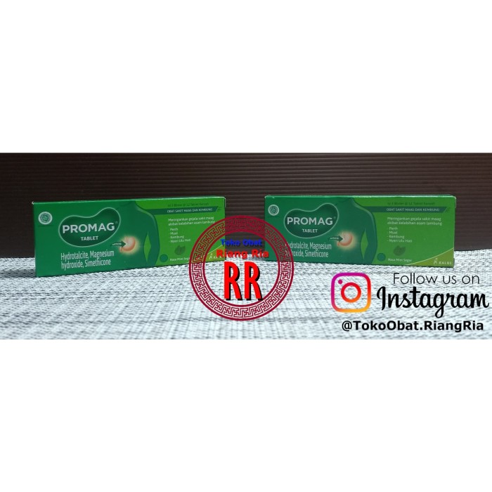 PROMAAG OBAT MAAG 1 BOX ISI 3 STRIP