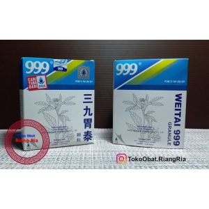 Weitai 999 Granule – Obat Sakit Maag dan Pencernaan Herbal