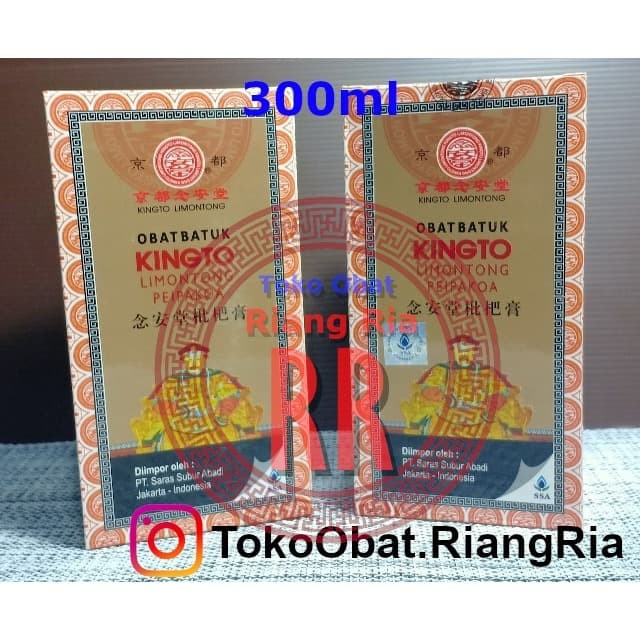 Obat Batuk Kingto Limontong Peipakoa (300ml)