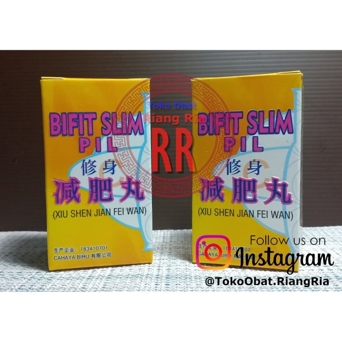 Bifit Slim Pil (Xiu Shen Jian Fei Wan) - Obat Penurun Berat Badan