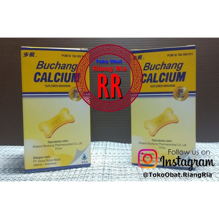 Buchang Calcium - Obat Vitamin / Suplemen Penguat Tulang