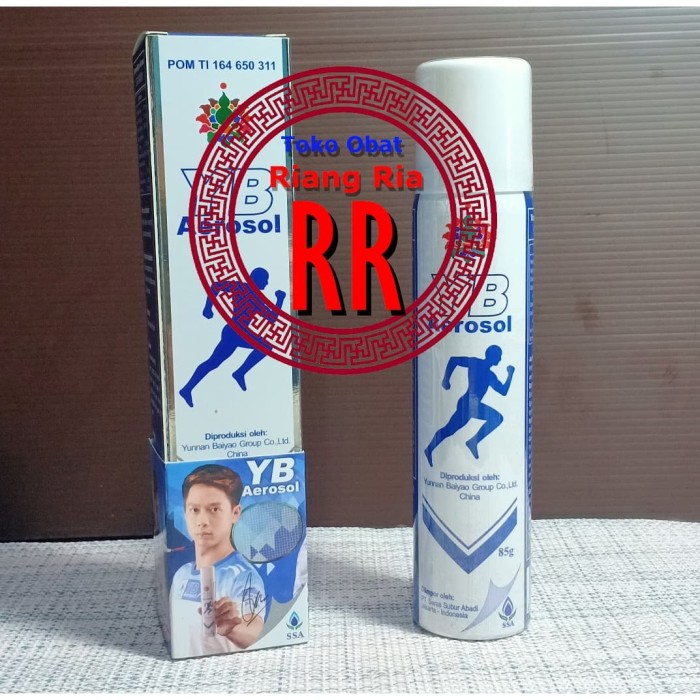 Yunan Baiyao Aerosol 85g /membantu meredahkan pegal linu dan bengkak