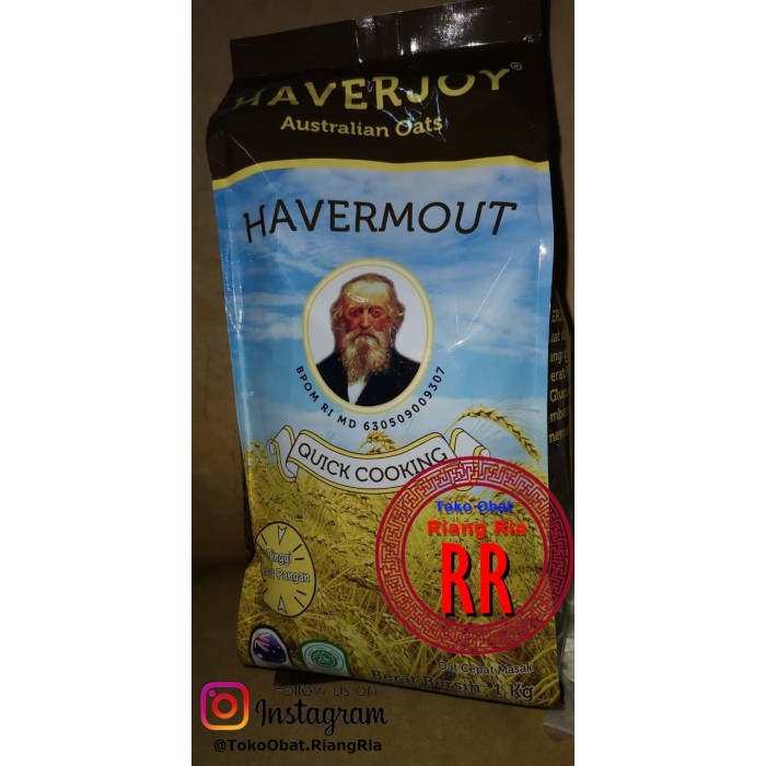 Havermout "Hoverjoy Quick Cooking Oats" 1Kg made In Australia