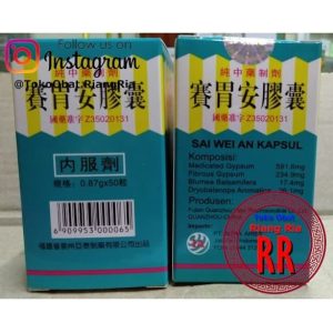 Sai Wei An Sai Mei An Kapsul obat maag ,infeksi lambung