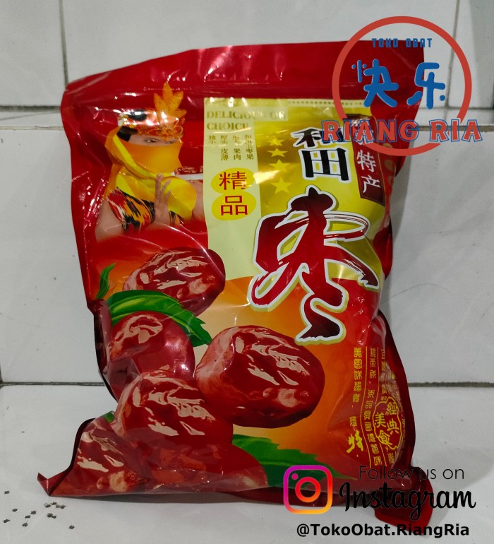 Angco Ang co Hong zao Red Dates Kurma Xin Jiang ukuran besar - 500gr