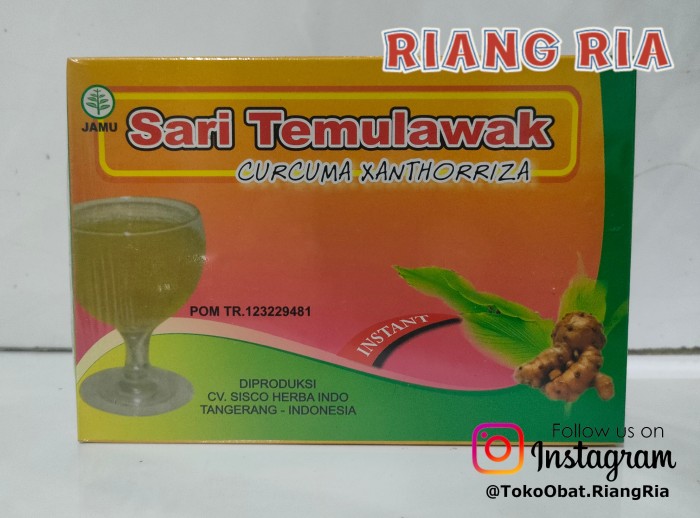 Sari Temulawak Cucurma Xanthorriza - 10 sachet
