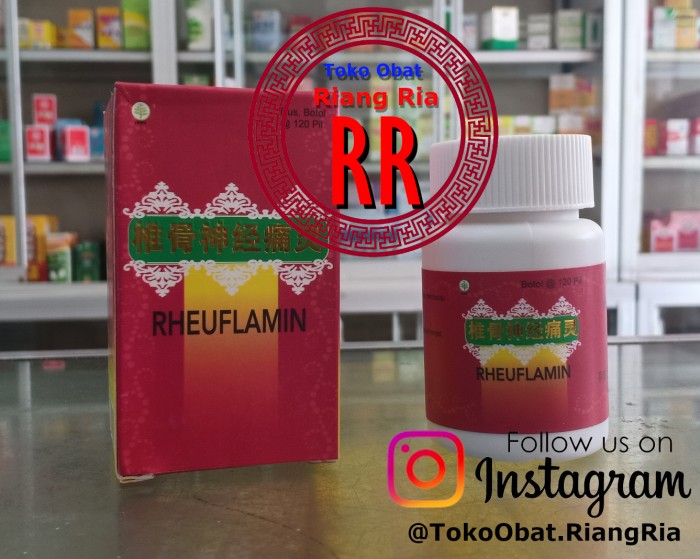 Rheuflamin - Chui Gu Shen Jing Tong Ling - Sciatica Pills - Obat Encok