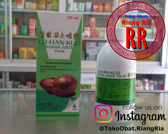 LO HAN KUO COUGH JUICE (YULIN) / OBAT BATUK LOHANKUO / LUOHANGUO