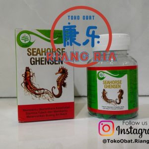 SEAHORSE GHENSEN HERBAL GINJAL SEHAT ISI 100 KAPLET