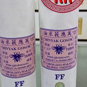 Minyak Gosok Cap Tawon asli Makassar ukuran FF 90 ml