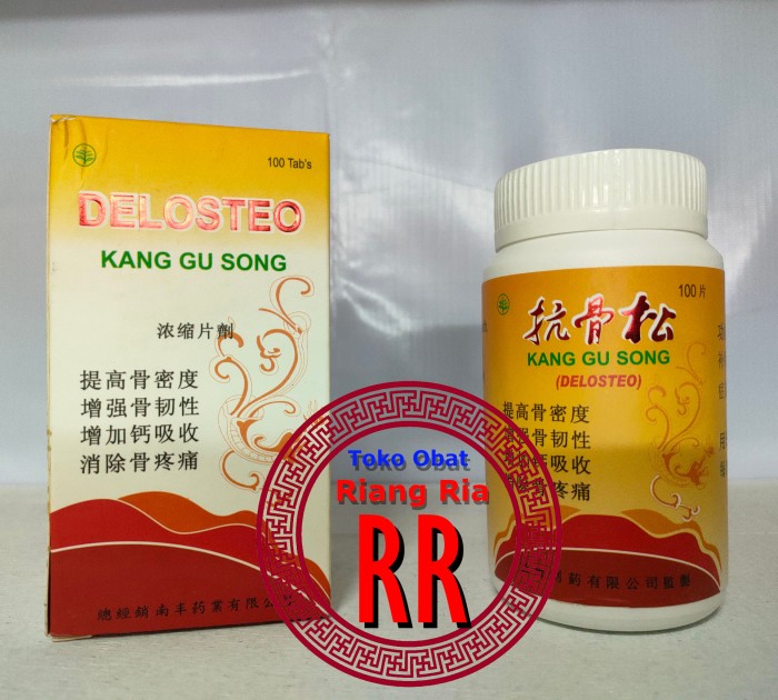 DELOSTEO - Kang Gu Song - atasi osteoporosis & menguatkan tulang