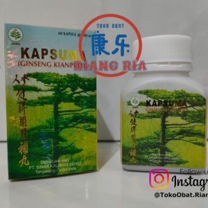 GINSENG KIANPI PIL – KAPSUMA penggemuk badan – penambah nafsu makan