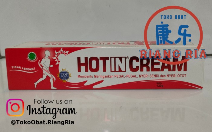Hotin Cream - Pegal Nyeri Sendi Otot 120 gram
