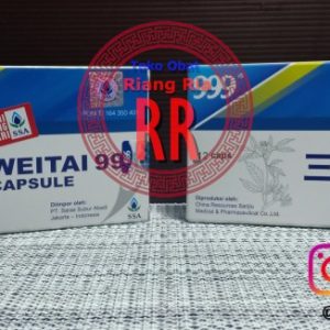 Weitai 999 Capsule (isi 12) – Obat Maag, Asam Lambung, GERD