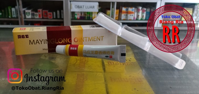 MAYINGLONG OINTMENT 10GR MA YIN LONG SALEP AMBEIEN SALEP WASIR