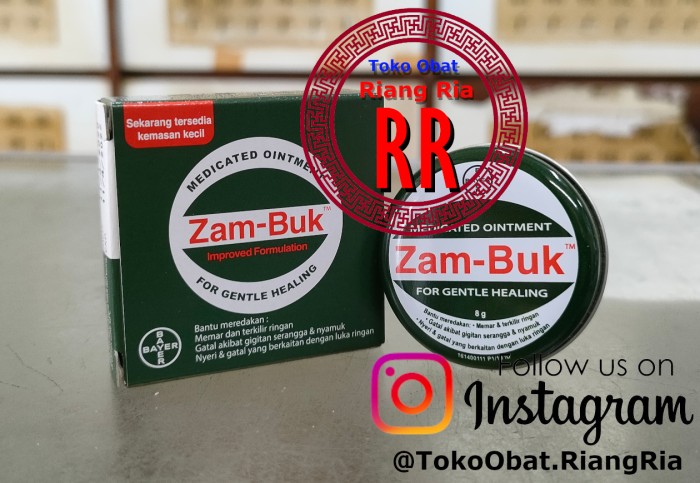 ZamBuk / Zam-Buk (Bayer) 8gr ~ Obat Memar dan terkilir