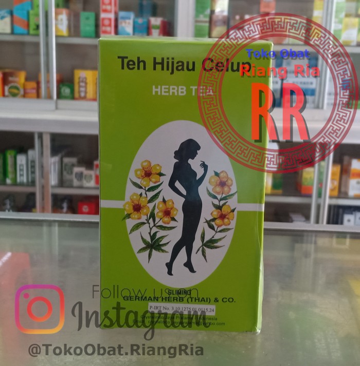 Slimming herb tea / teh herbal langsing / teh hijau celup