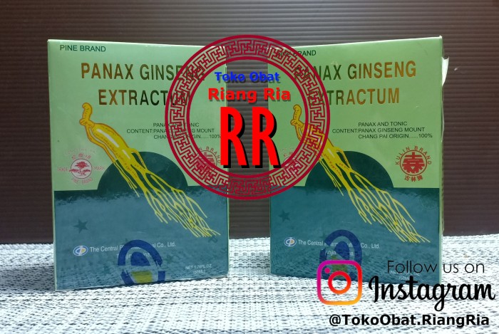 PANAX Ginseng Extractum Pine Brand TETES