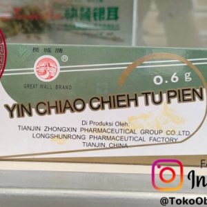 YIN CHIAO CHIEH TU PIEN – saluran nafas batuk demam panas – isi 8’s
