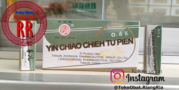 YIN CHIAO CHIEH TU PIEN - saluran nafas batuk demam panas - isi 8's