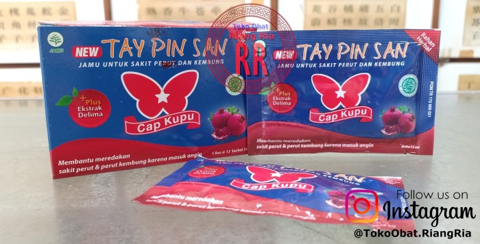 Tay Pin San Plus (Cair) - Obat Sakit Perut Cap Kupu-Kupu
