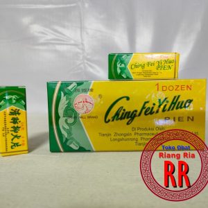 Ching Fei Yi Huo Pien – Obat Batuk Herbal – Tube isi 8’s