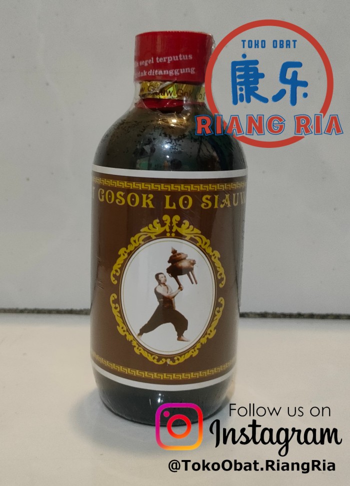 Obat Gosok Lo Siauw Gok | Arak Gosok | Lo Ban Teng Standart