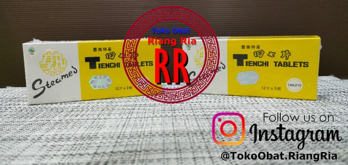 Steamed Tienchi Tablets Isi 36 - Obat Pertumbuhan Badan