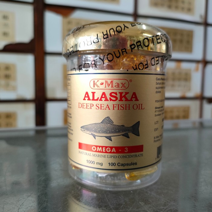 K-Max ALASKA DEEP SEA FISH OIL OMEGA 3 isi100's