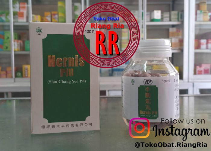 Hernis Pill - Siau Chang Yen Pil - Obat Hernia