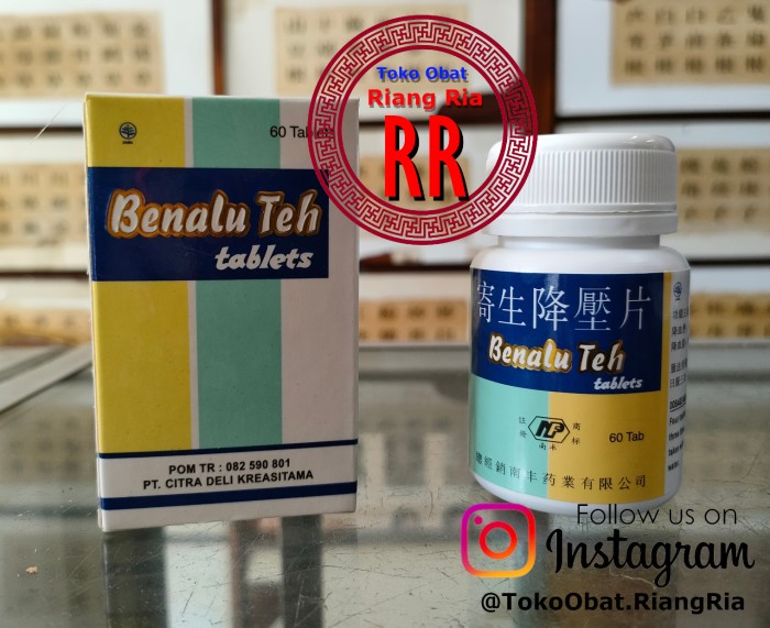 Benalu Teh - Kaplet Obat Darah Tinggi