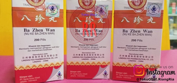 Ba Zhen Wan - Obat Penambah Darah