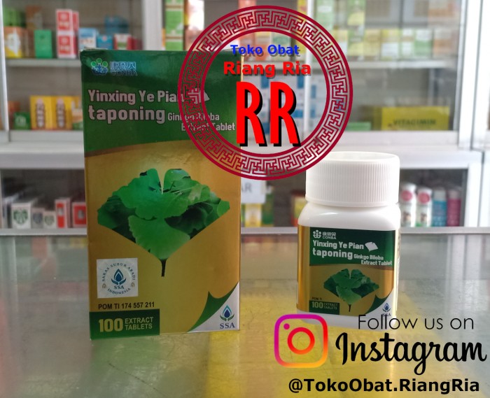 Yinxing Ye Pian Taponing - Ginkgo Biloba Extract Tablet