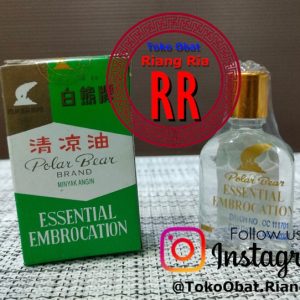 Polar bear Brand 8cc Essential Embrocation oil – minyak angin