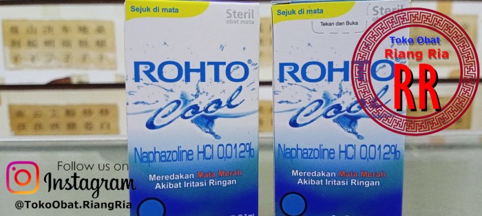ROHTO COOL untuk mata merah iritasi 7ml