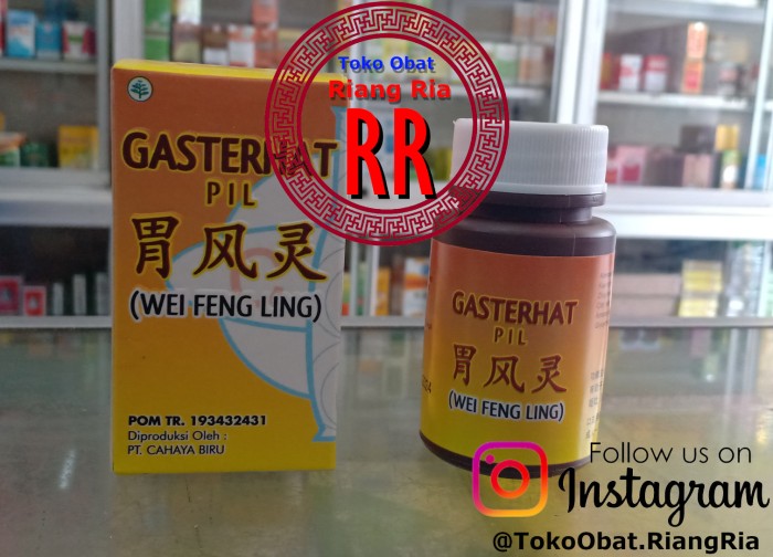 Wei Feng Ling - Gasterhat - Memelihara Pencernaan, Sakit Maag, Kembung