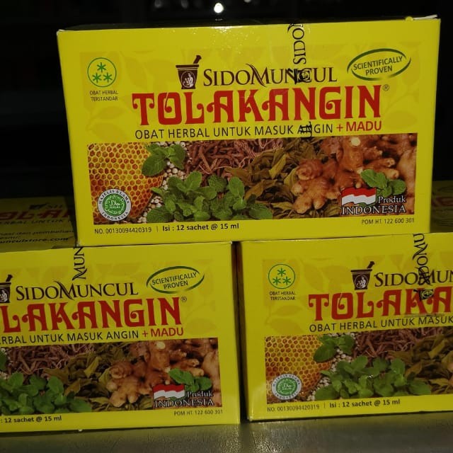 Tolak Angin Sido Muncul - Obat herbal masuk angin