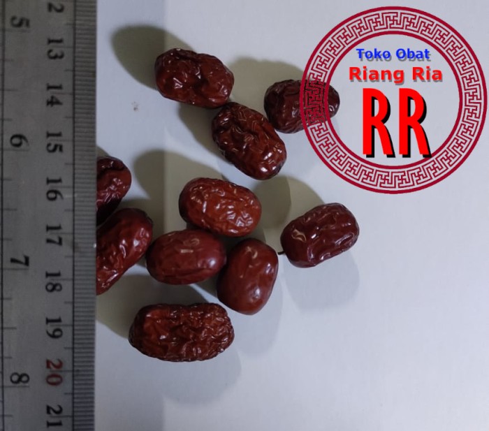Angco Ang co Hong zao (red dates) Kurma Merah NON Jumbo 500 gram