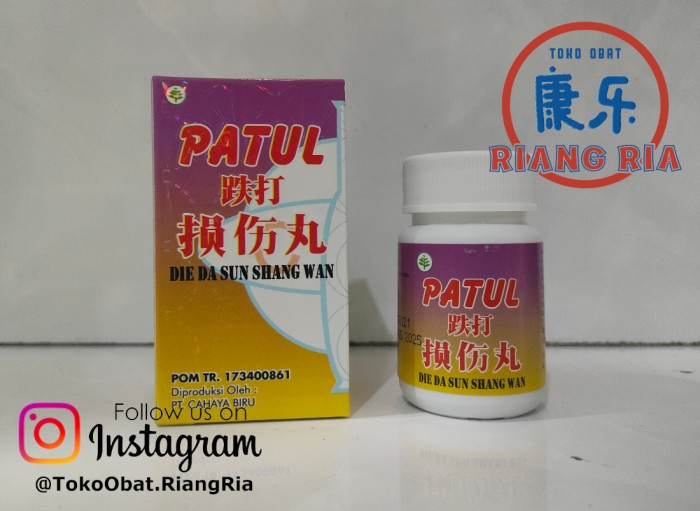 Patul isi 50 pill - obat meredakan pegal linu & nyeri sendi