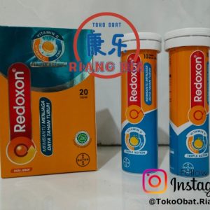 Redoxon Vitamin C + Zinc Rasa Jeruk 20 Tablet