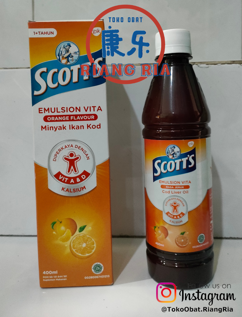 Scott Emulsion Orange