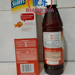 SCOTT`S EMULSION VITA ORANGE FLAVOUR 400 ML