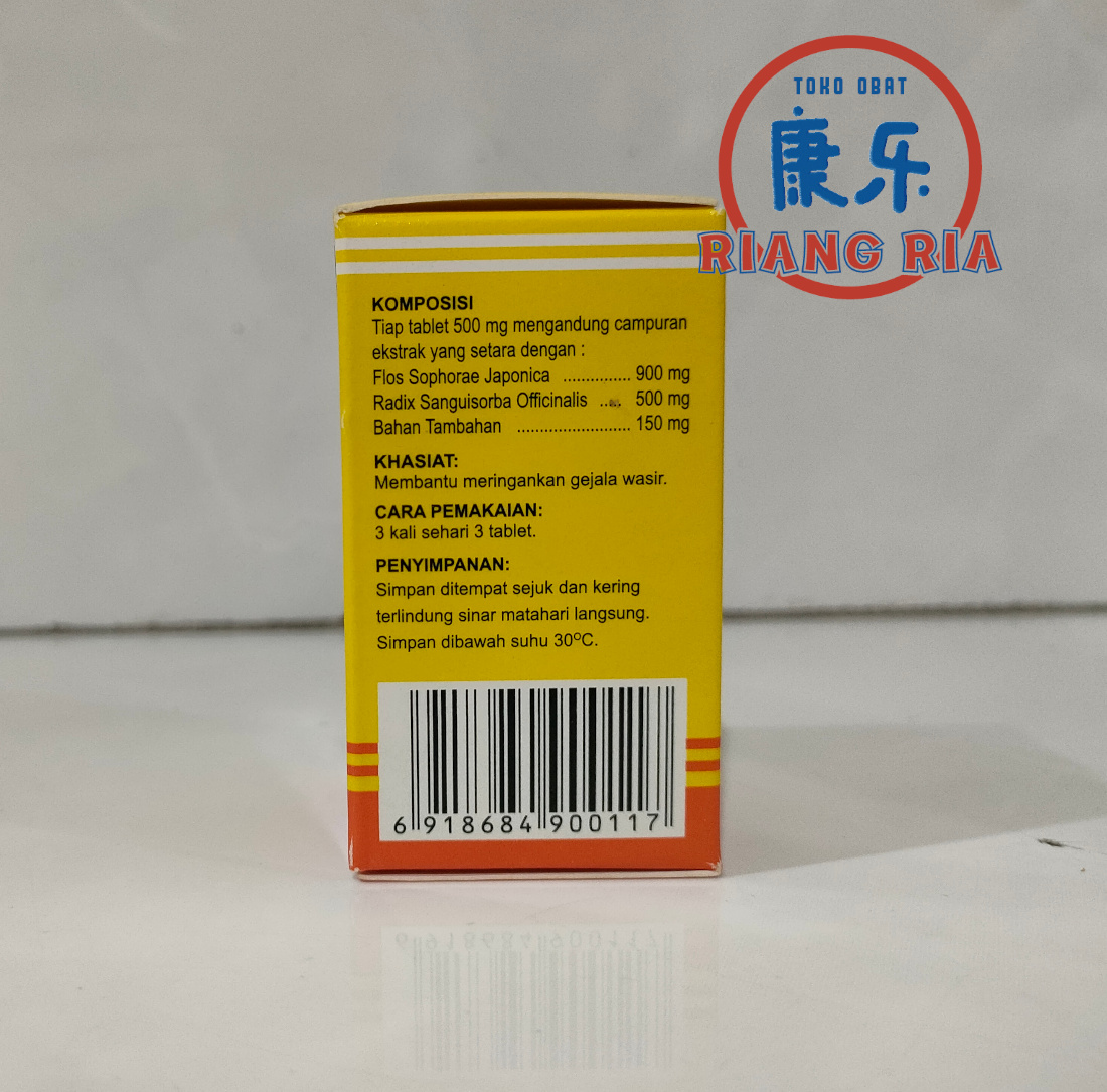SANSIR TABLET HUA ZHI LING Wasir / High Strength Fargelin 36 TAB - Image 2