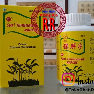 Sari Temulawak kaplet isi 200