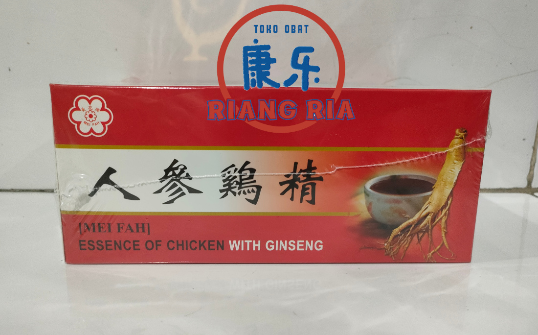 MEI FAH Essence Of Chicken With Ginseng (isi 6 botol @70gr) - Image 2