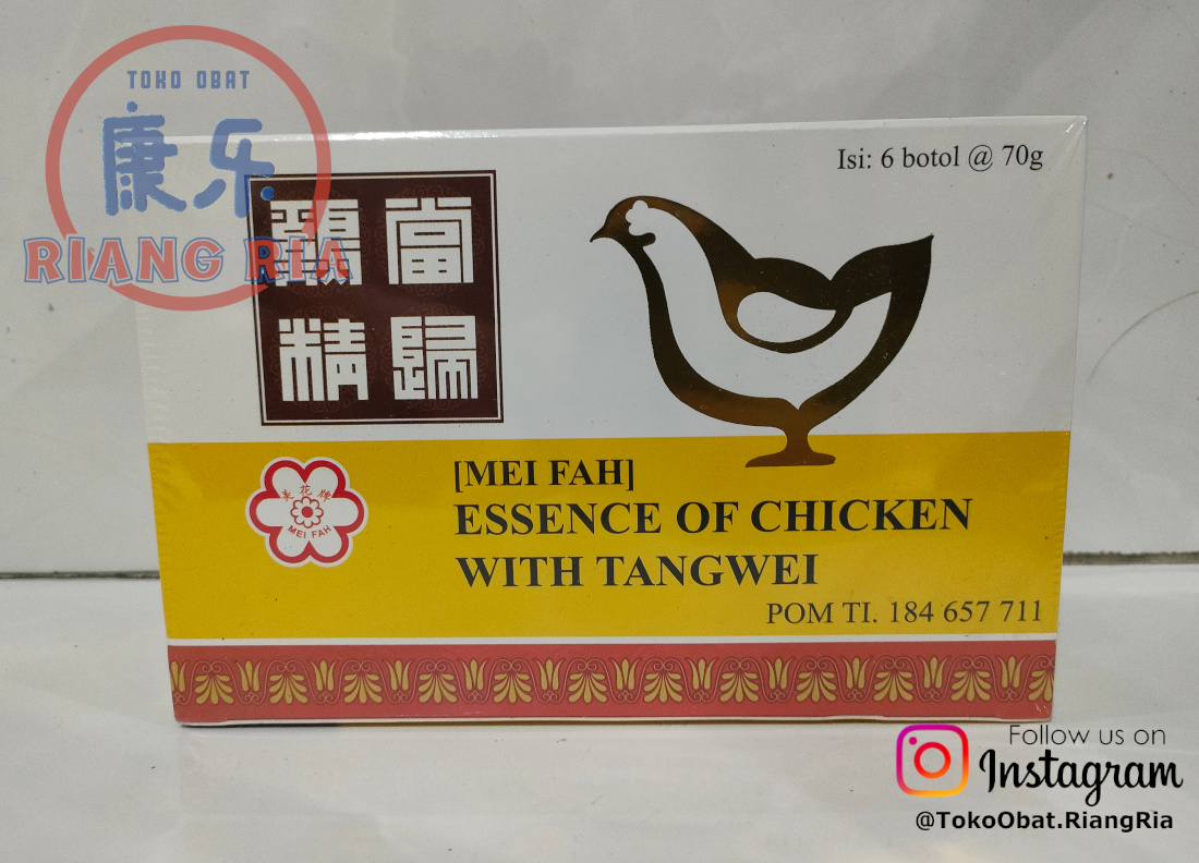 MEI FAH Essence Of Chicken With TANGWEI (Isi 6 Botol @70gr)